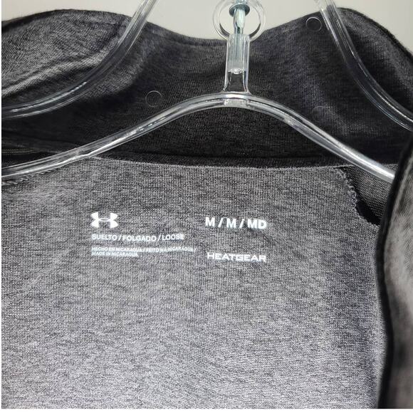 NWT Under Armour grey 1/4 zip long sleeve pullover - medium - Picture 3 of 5